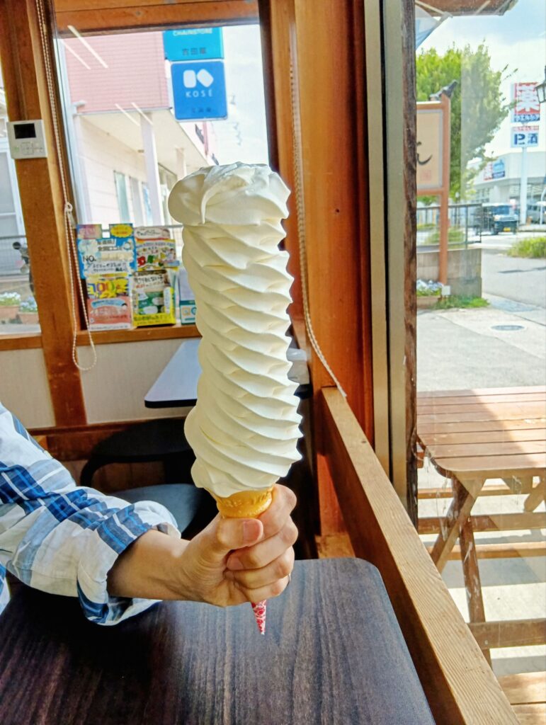 Dolci Giapponesi ; Scoperta del Jumbo Soft Cream Giapponese